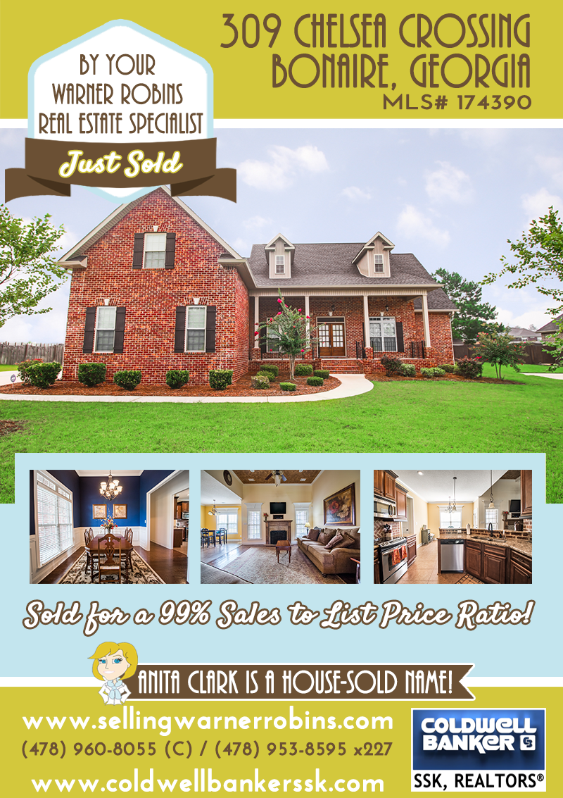 SOLD in the Stratford Hills Subdivision in Bonaire GA